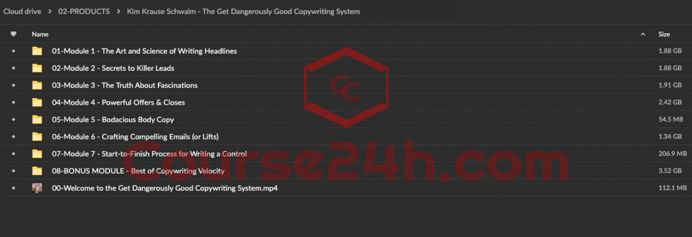 Kim Krause Schwalm – The Get Dangerously Good Copywriting System