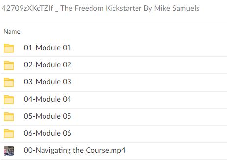 Mike Samuels - The Freedom Kickstarter