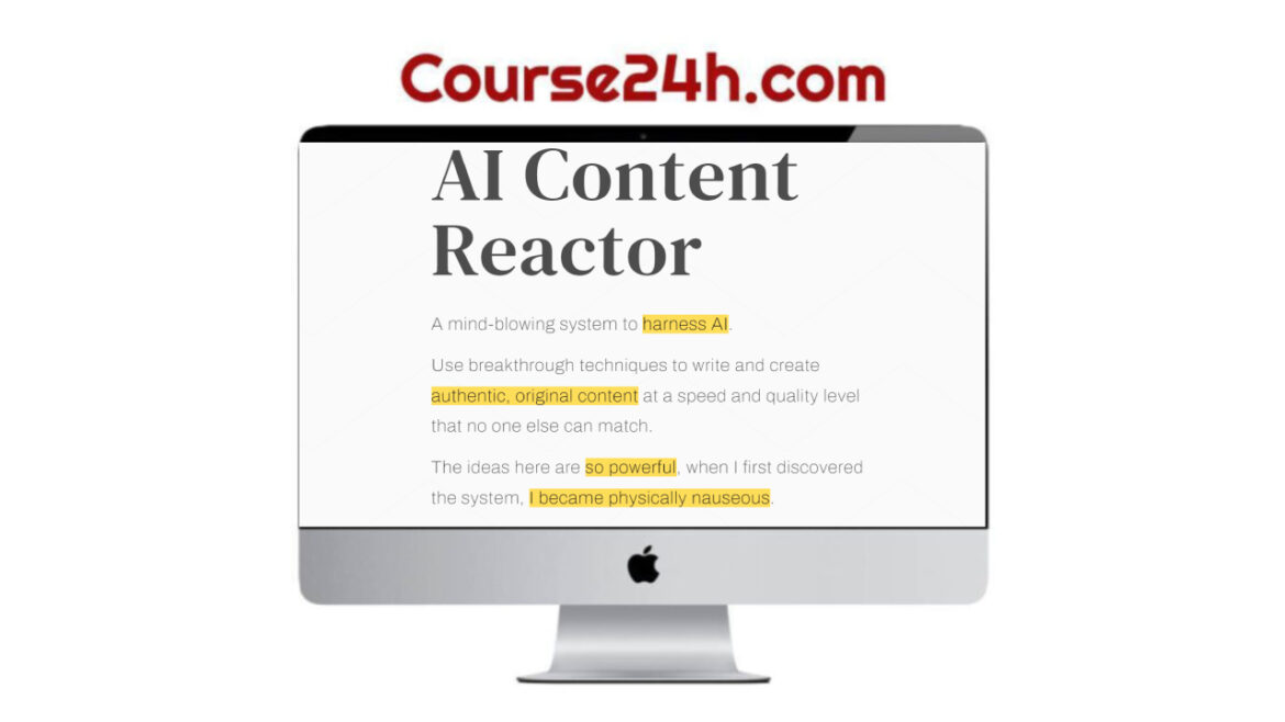 Rob Lennon – AI Content Reactor - Free Download