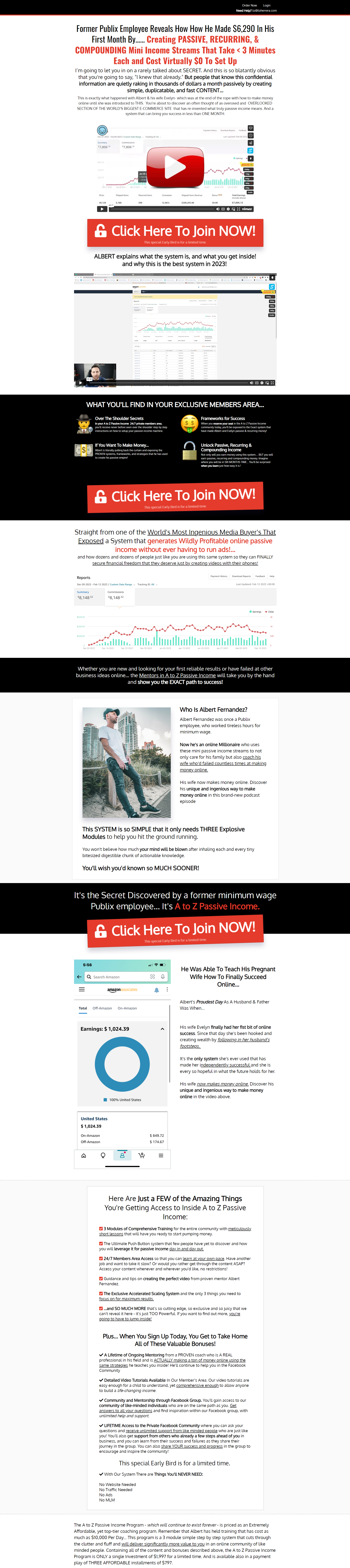 Albert Fernandez - A to Z Passive Income