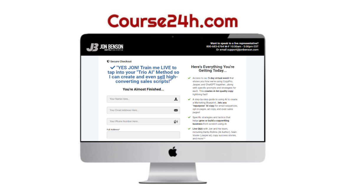 Jon Benson – AI Copy Profits