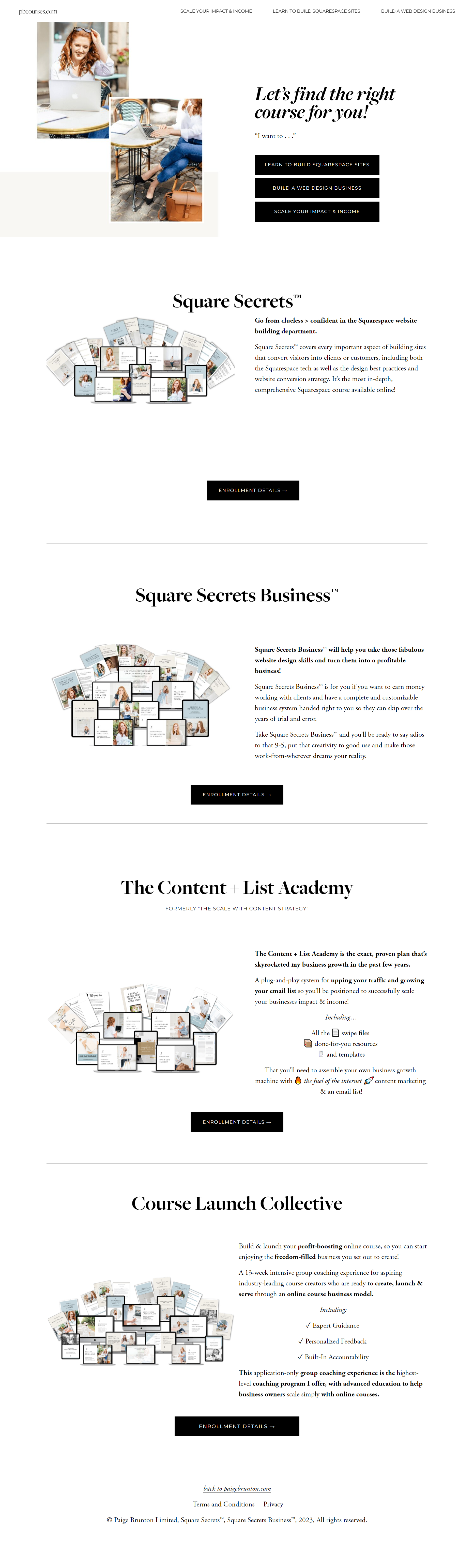 Paige Brunton - Square Secrets Business Bundle