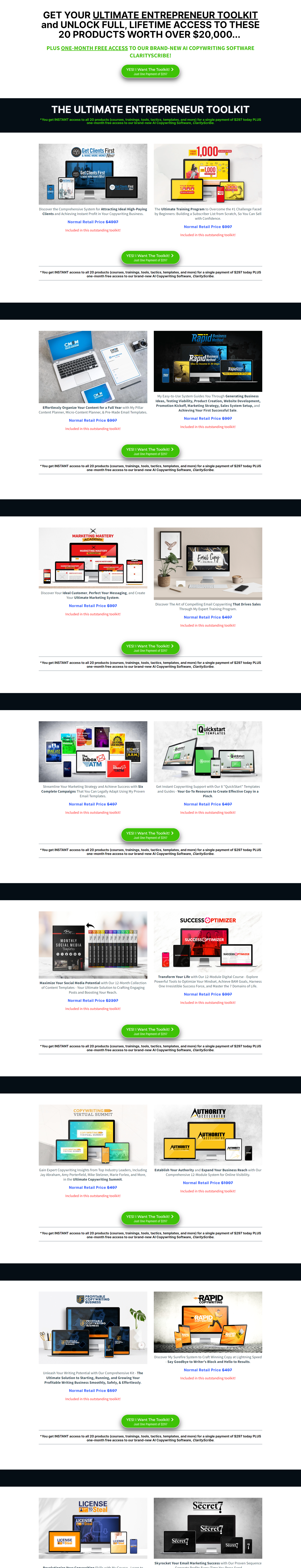 Ray Edwards – Ultimate Entrepreneur Toolkit