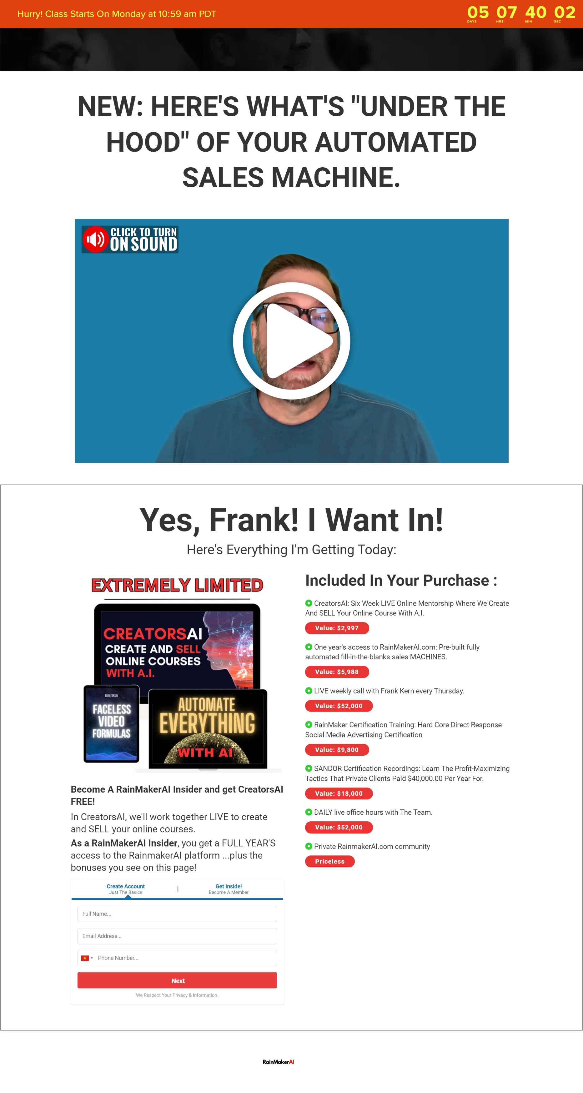 Frank Kern – RainMakerAI Insider