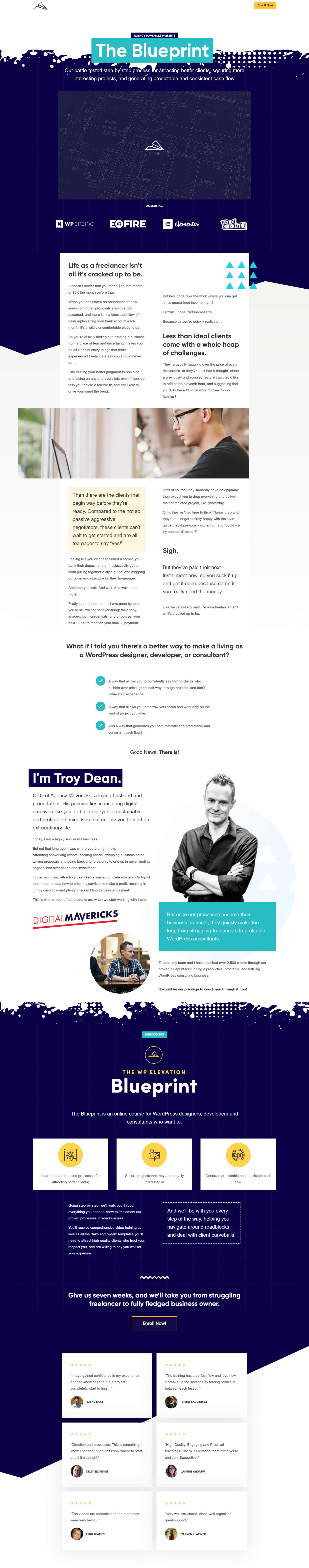 Troy Dean - The WP Elevation Blueprint 2023