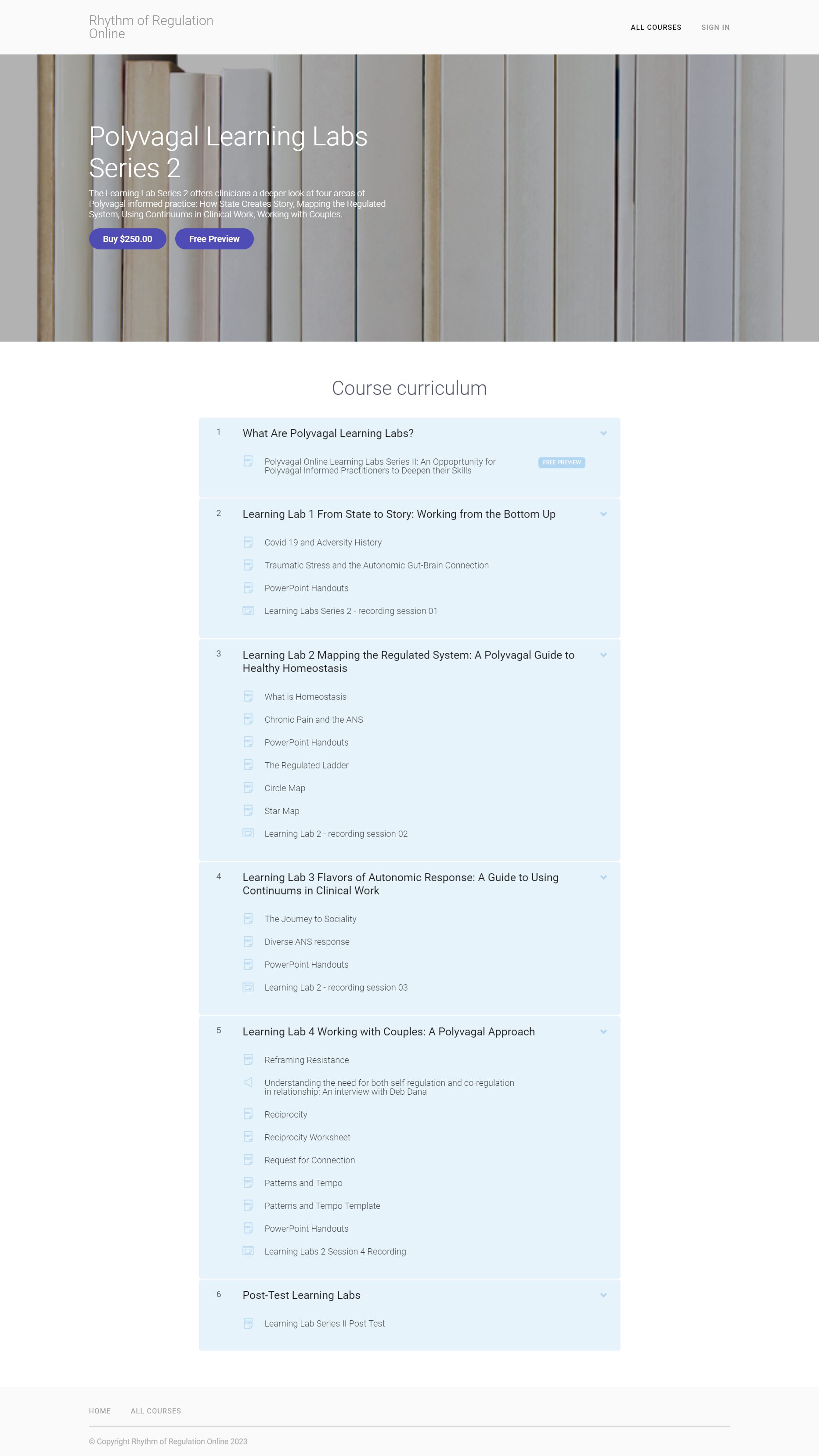 Polyvagal Learning Labs Series 2