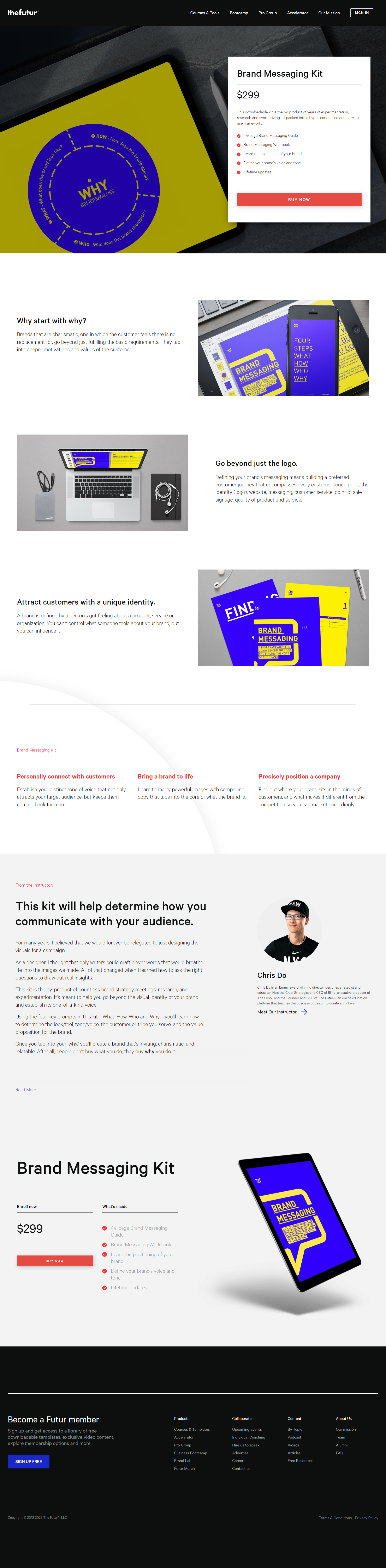 Chris Do – Brand Messaging Kit