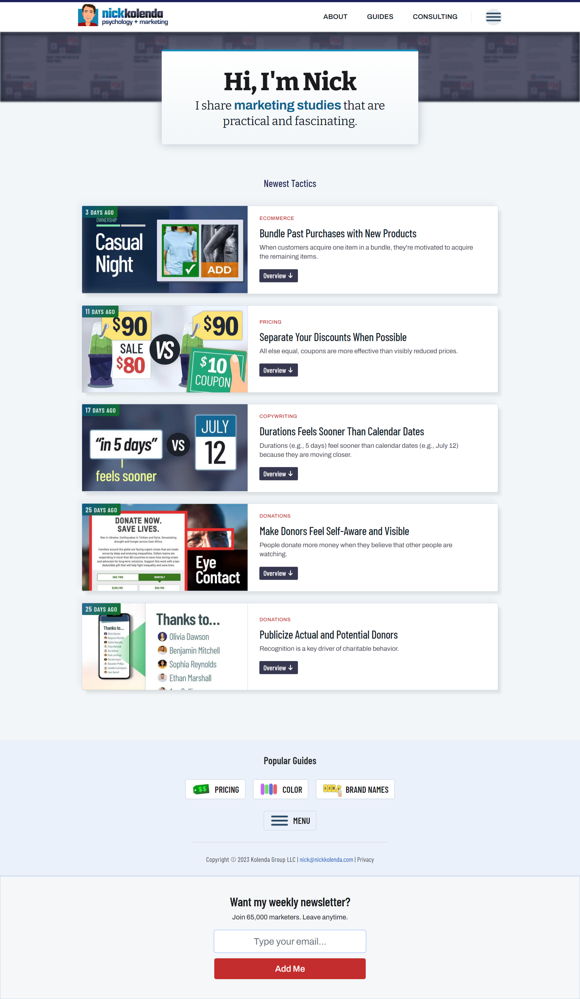 Nick Kolenda - Marketing Courses Bundle