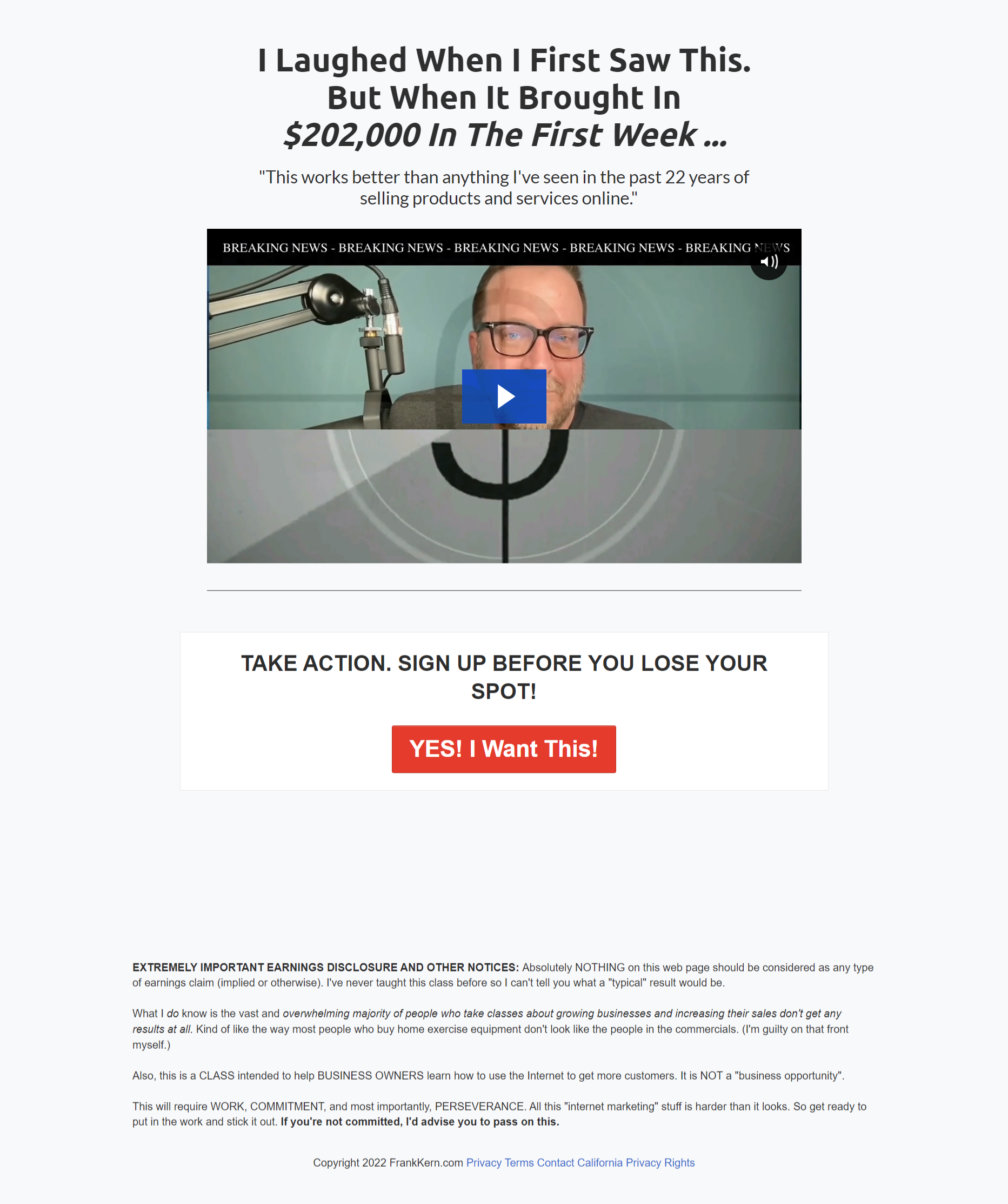 Frank Kern - Social Sales Formula (With Bonus Youtube Training!)