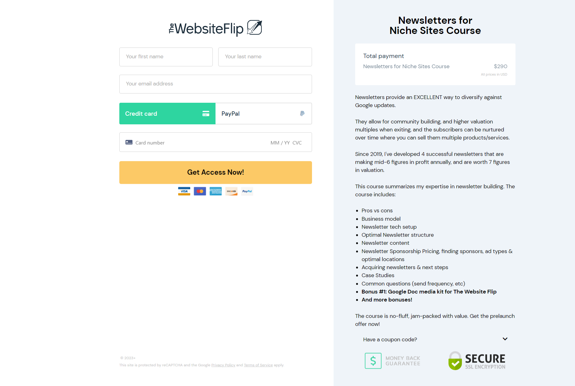 Mushfiq Sarker – Newsletters for Niche Sites Course 2023