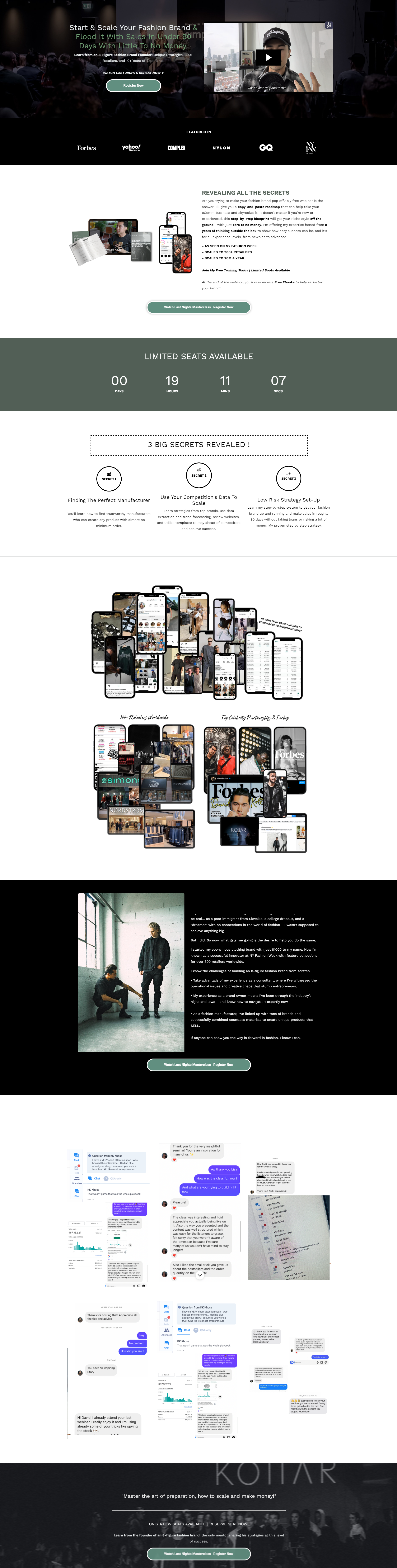 David Kollar – Scale That Product Fast Track Fashion Academy
