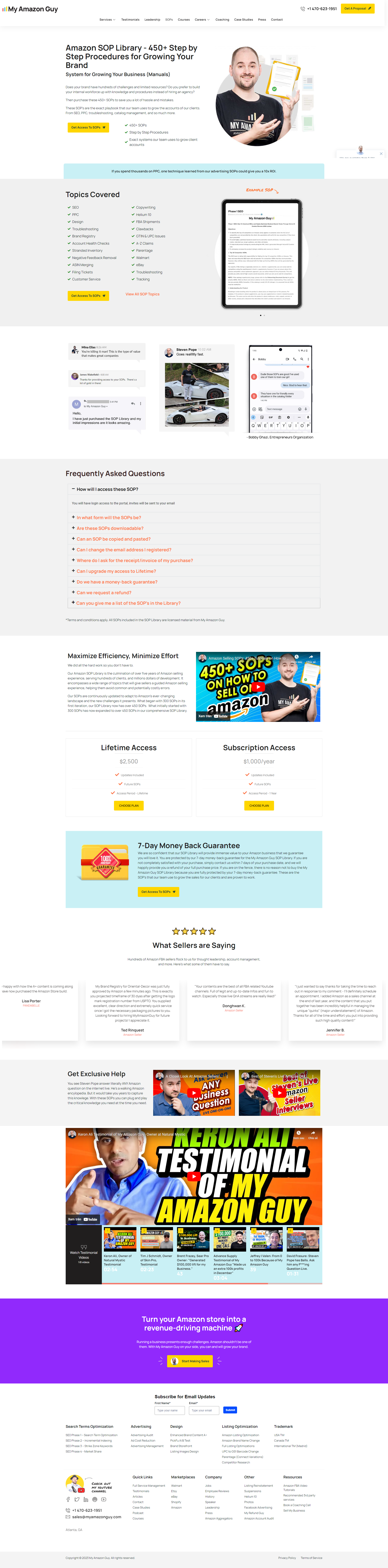 My Amazon Guy – Amazon SOP Library
