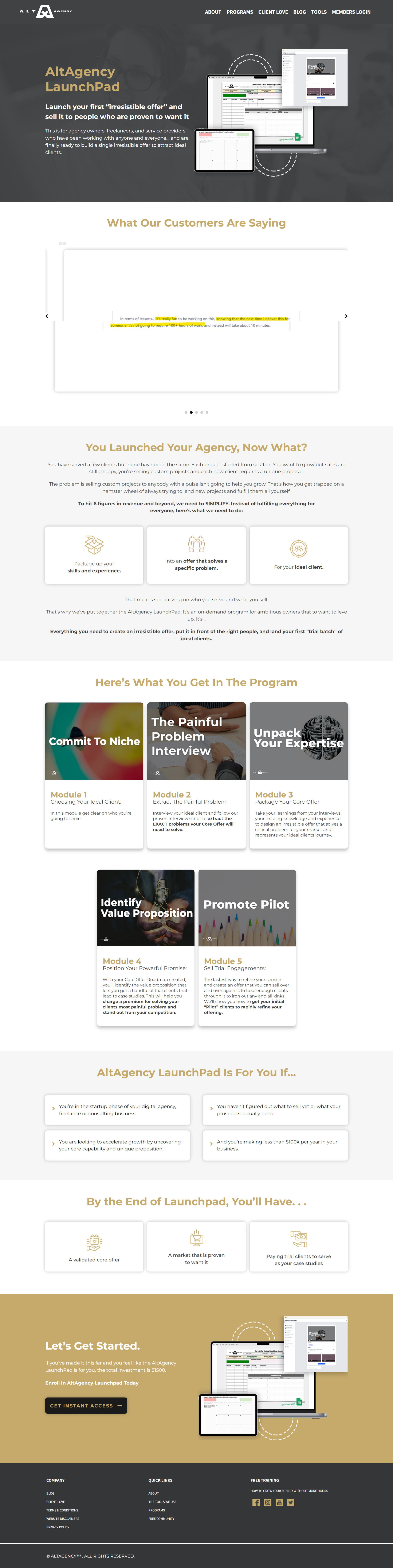 Greg Hickman - AltAgency Launchpad