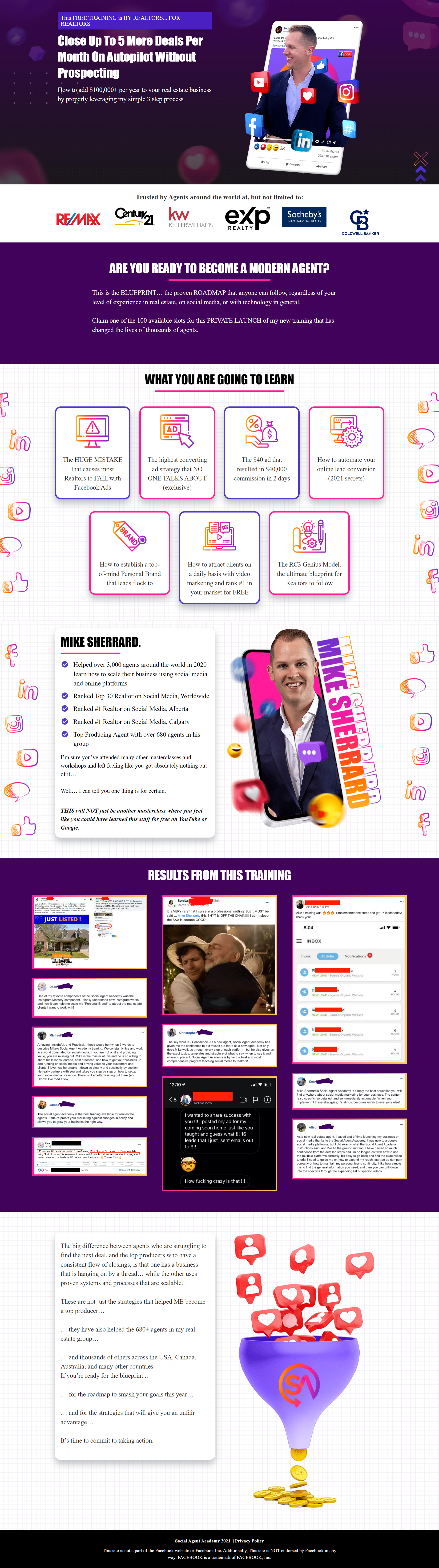 Mike Sherrard – Social Agent Academy 3.0