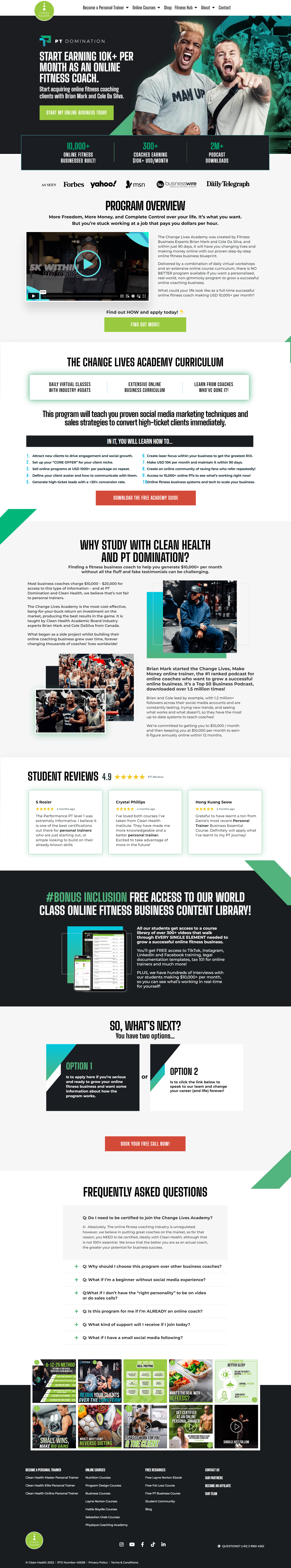 Brian Mark & Cole DaSilva - Change Lives Academy