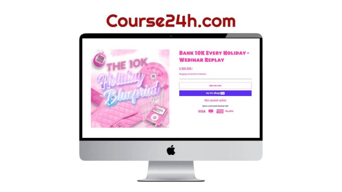 Jax Aigner - Bank 10K Every Holiday - Webinar Replay