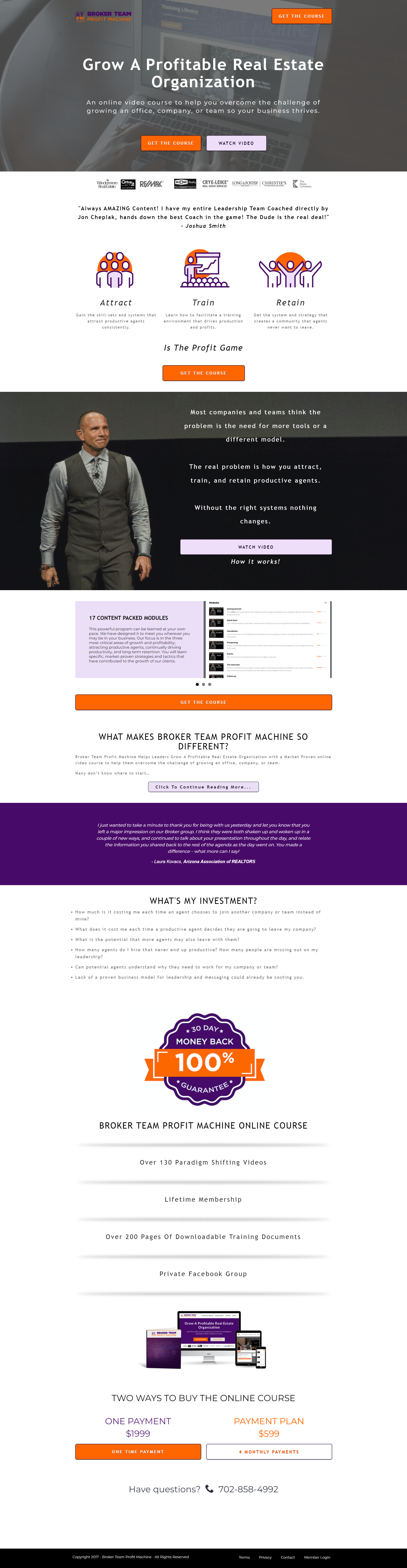 Jon Cheplak – Broker Team Profit Machine