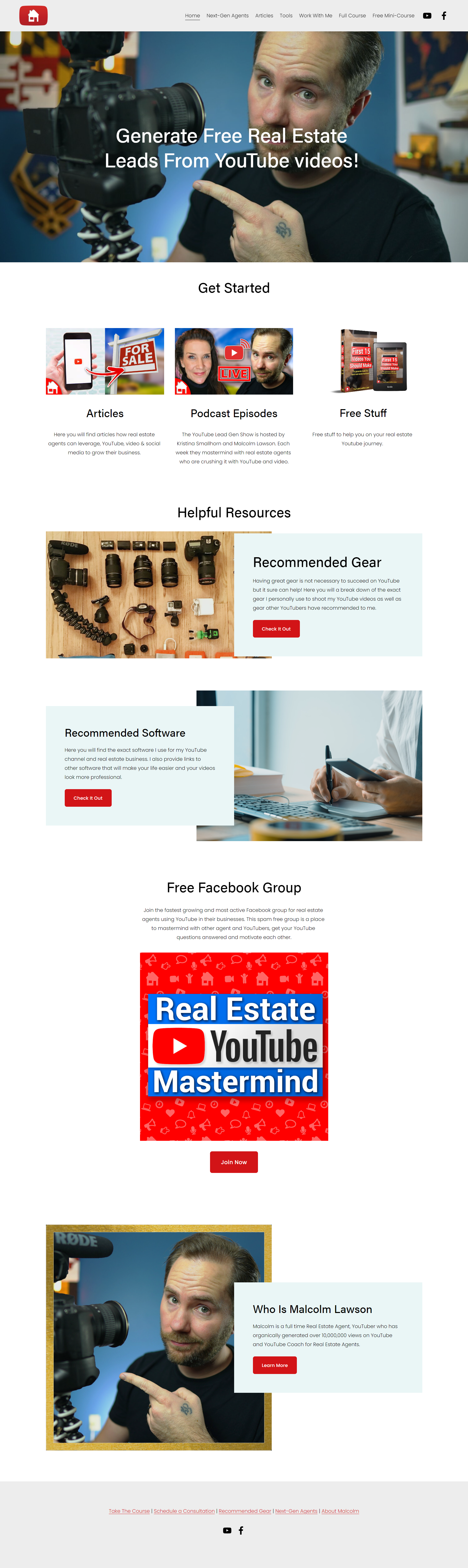 Malcolm Lawson - YouTube Lead Gen For Real Estate Agents Course