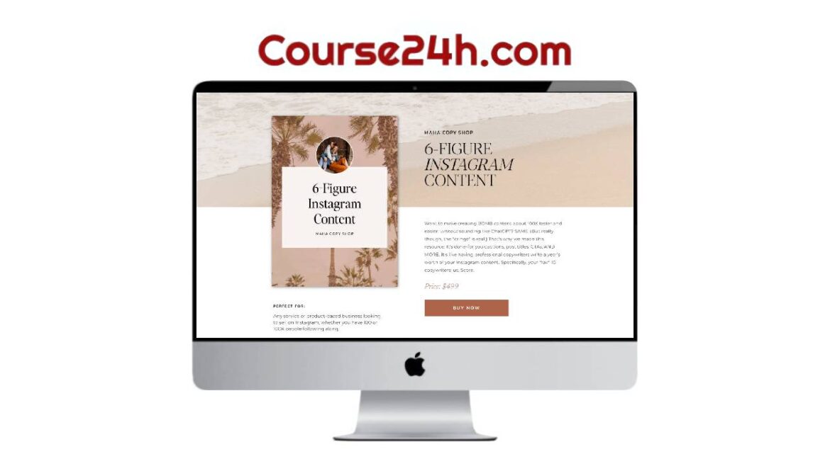 Maha Copy Co. - 6-Figure Instagram Content