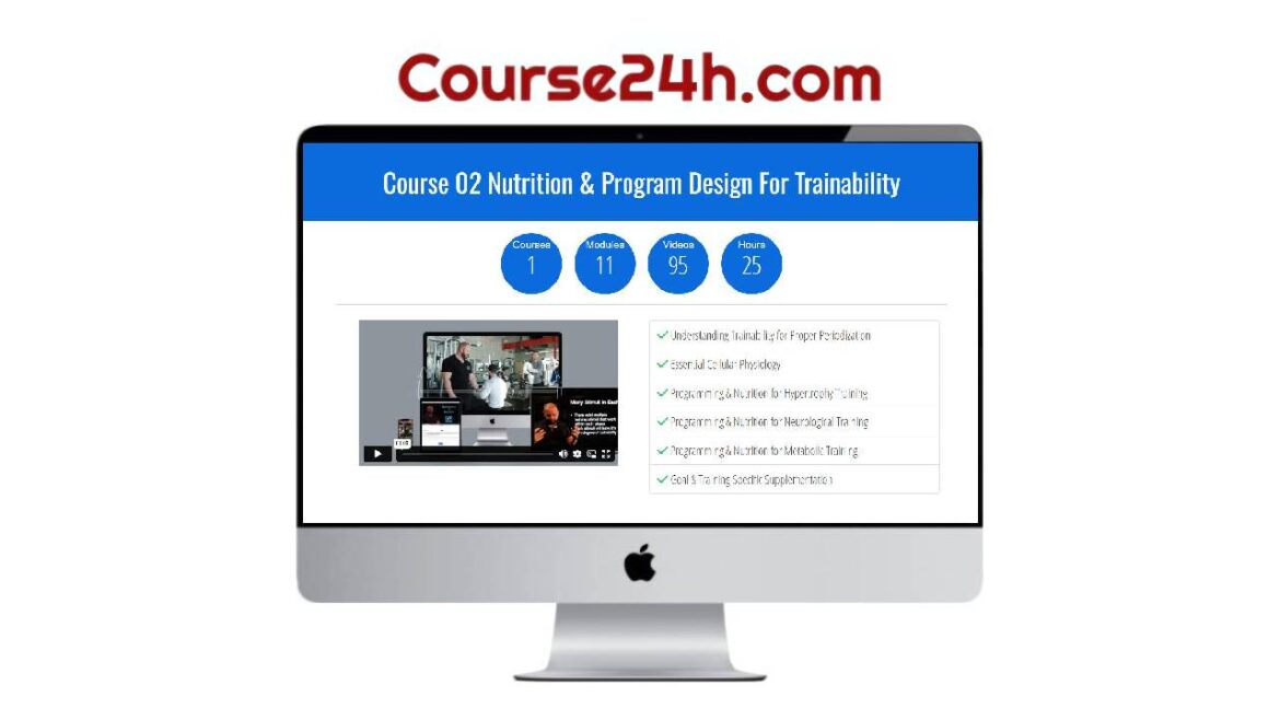 N1 Education - Course 02 Nutrition & Program Design For Trainability