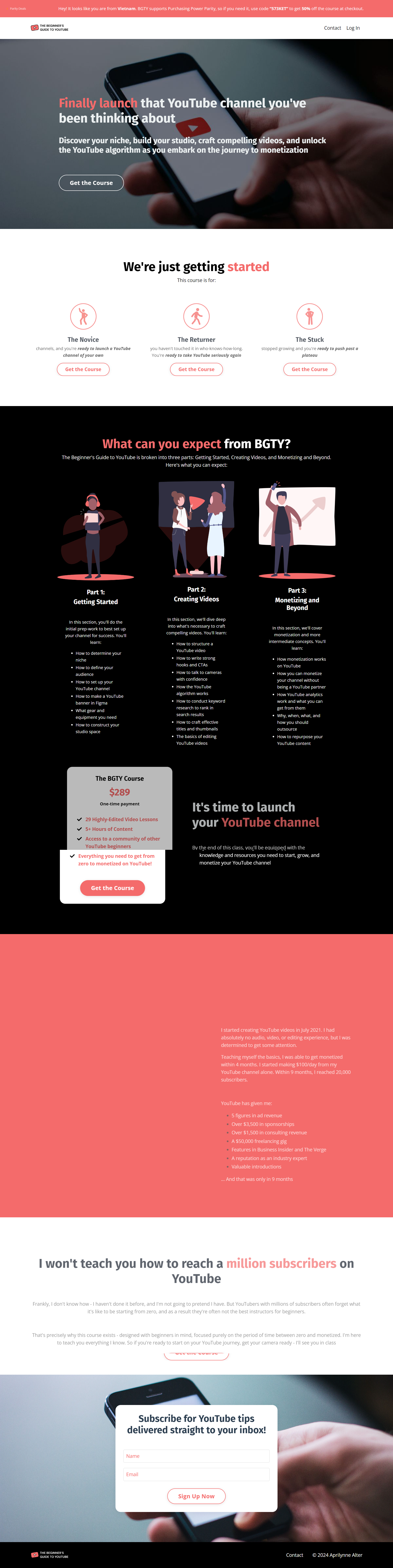 Aprilynne - Beginner’s Guide to YouTube