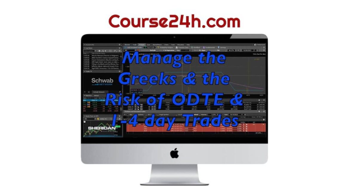 Sheridan Options Mentoring - Manage the Greeks & the Risk of ODTE & 1-4 day Trades