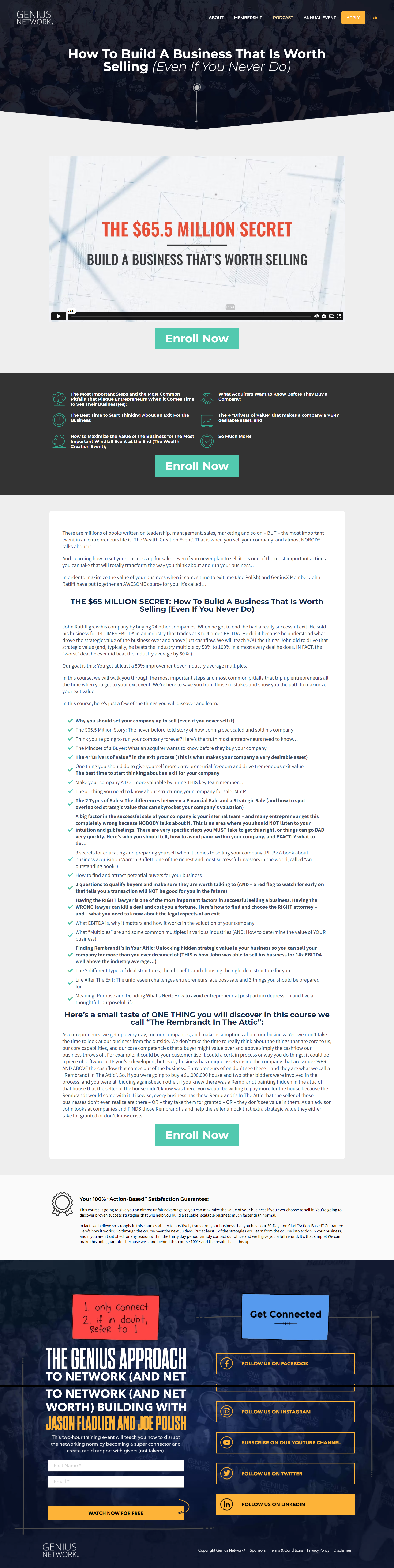 John Ratliff and Joe Polish - How To Build A Business That Is Worth Selling