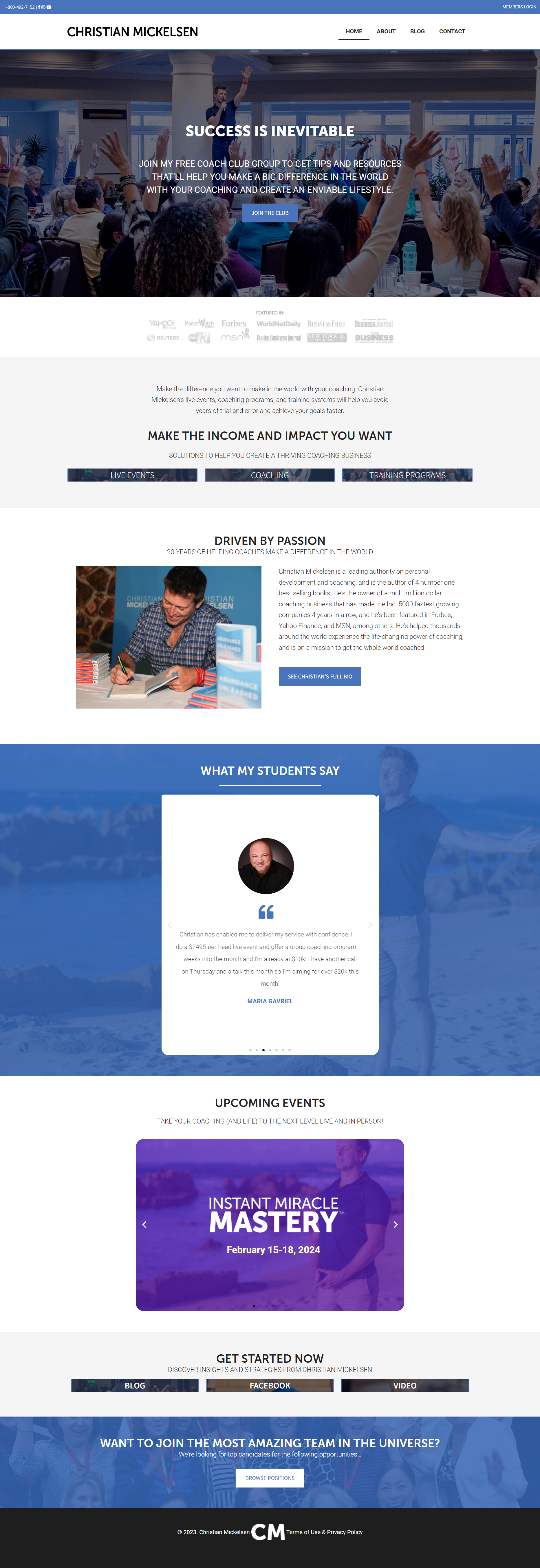 CHRISTIAN MICKELSEN - Mastermind Millions