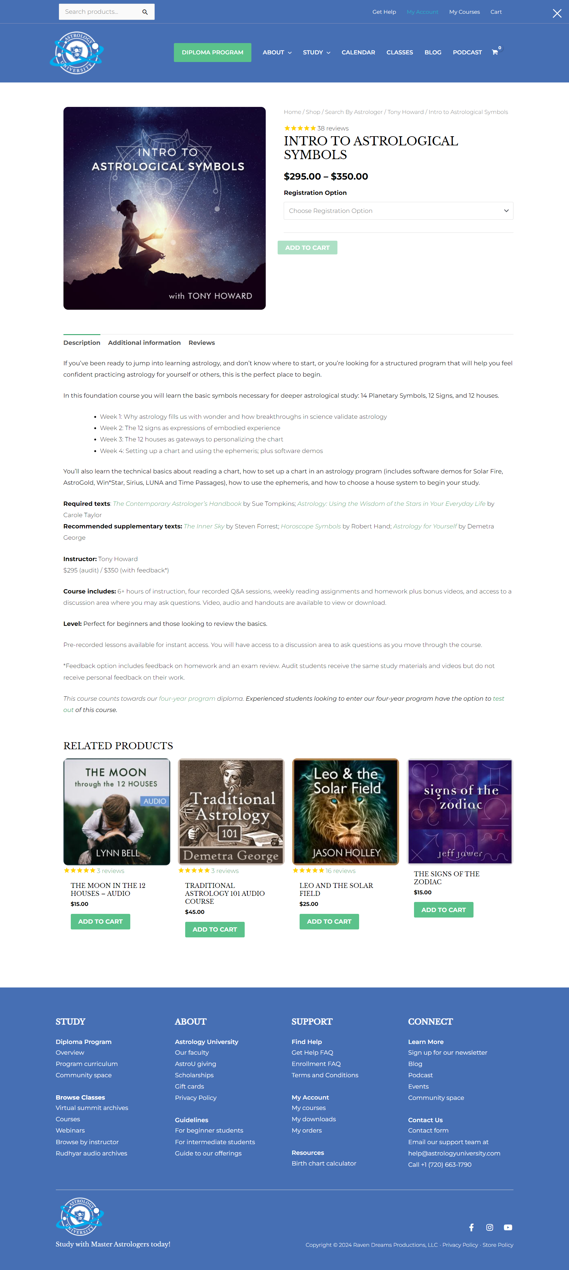 Tony Howard - Intro to Astrological Symbols Course