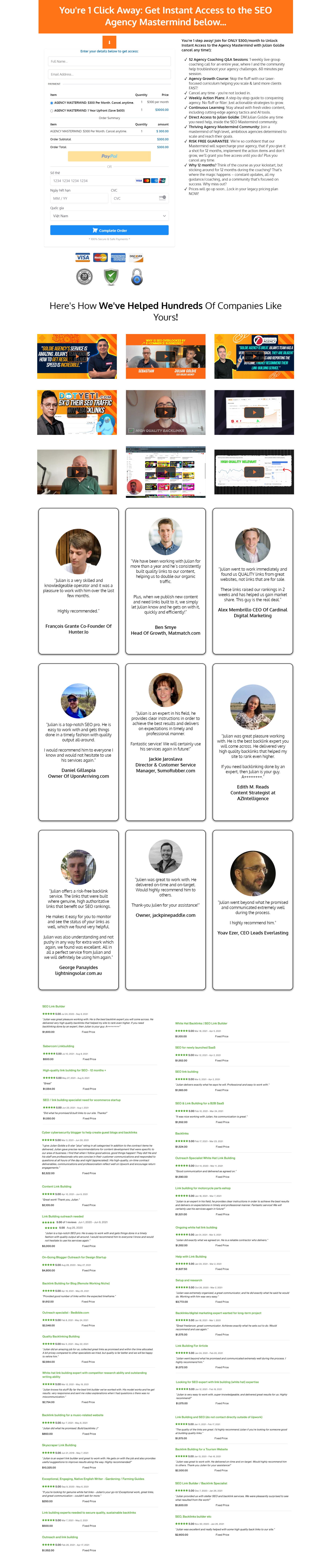 Julian Goldie - SEO Agency Mastermind