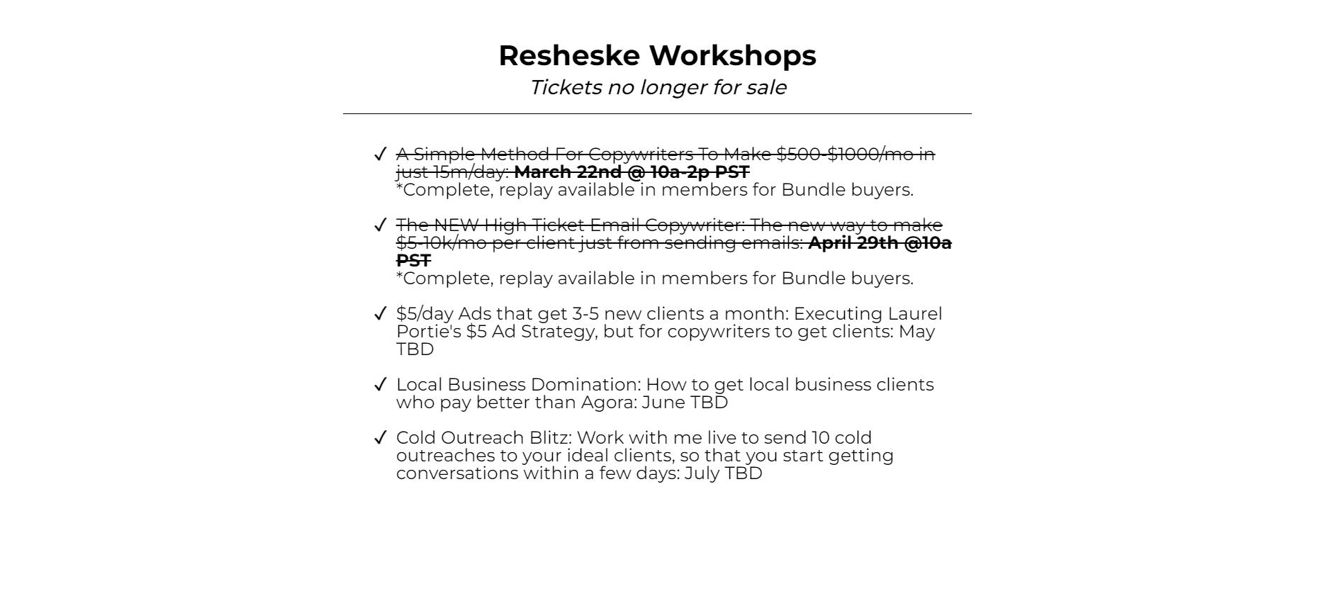 Lukas Resheske – Resheske Workshop Bundle