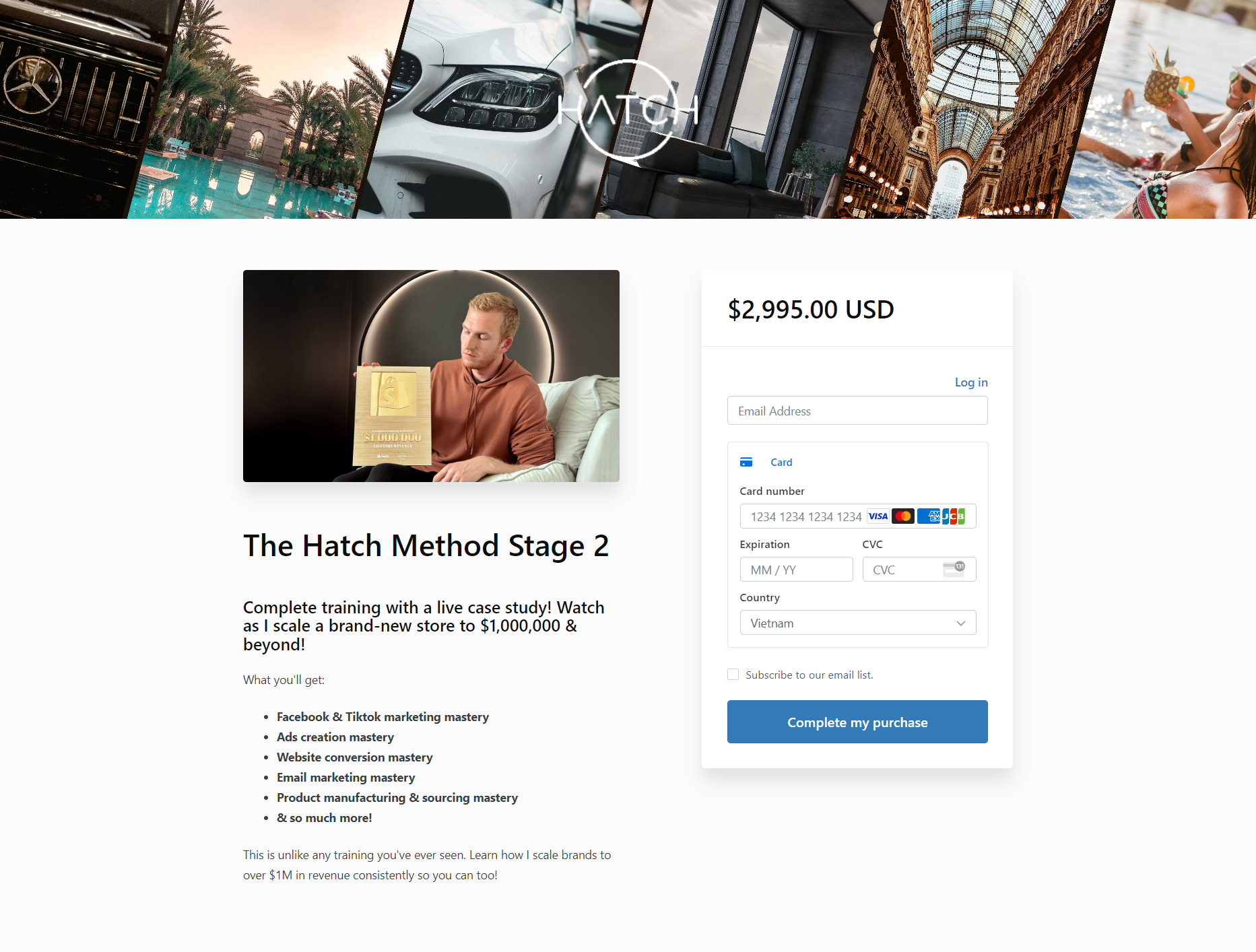 Jake Hatch – The Hatch Method Stage 2