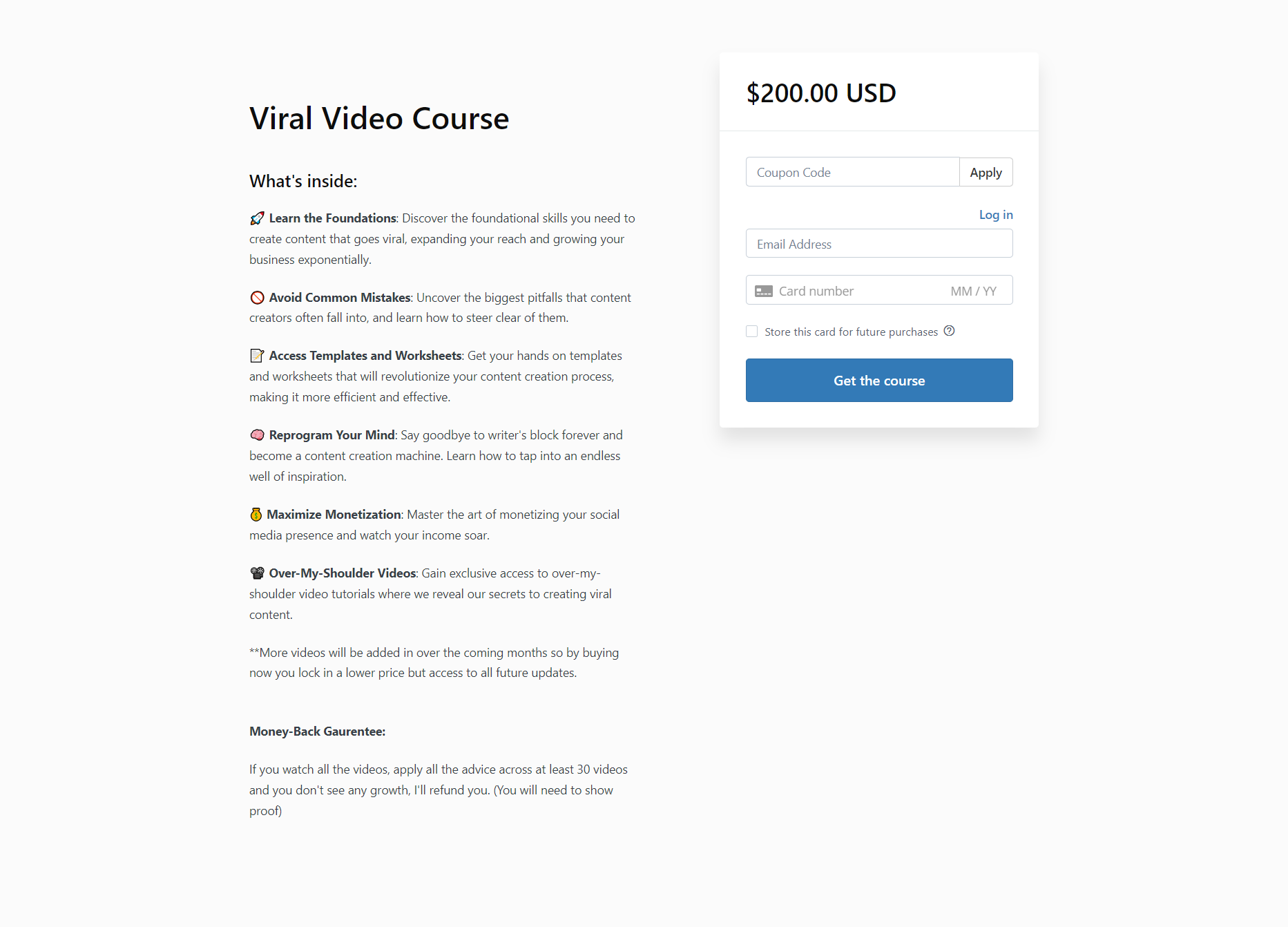 Yasin Mammeri - Viral Video Course