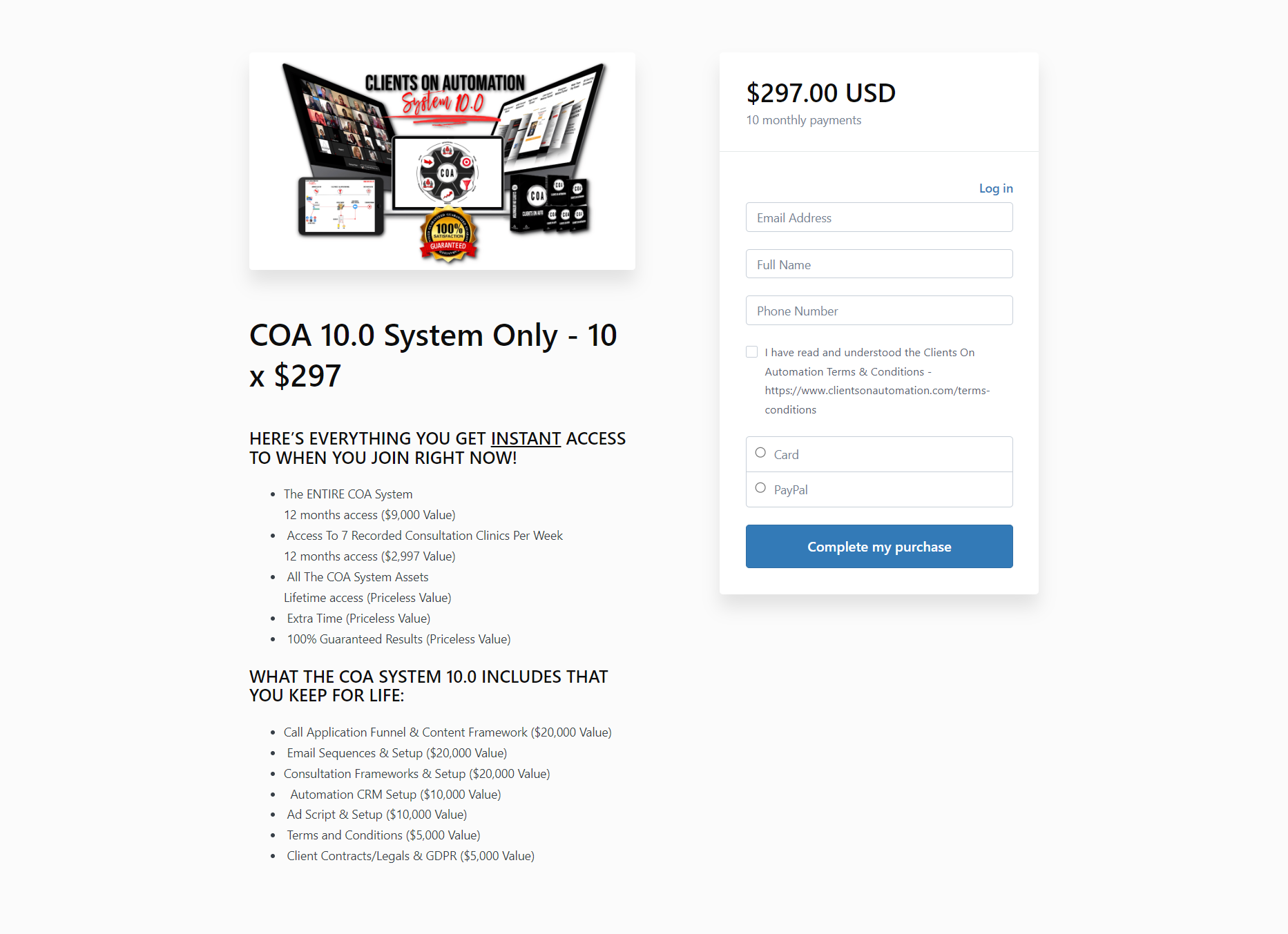 Ed Smith – Clients On Automation System 10.0
