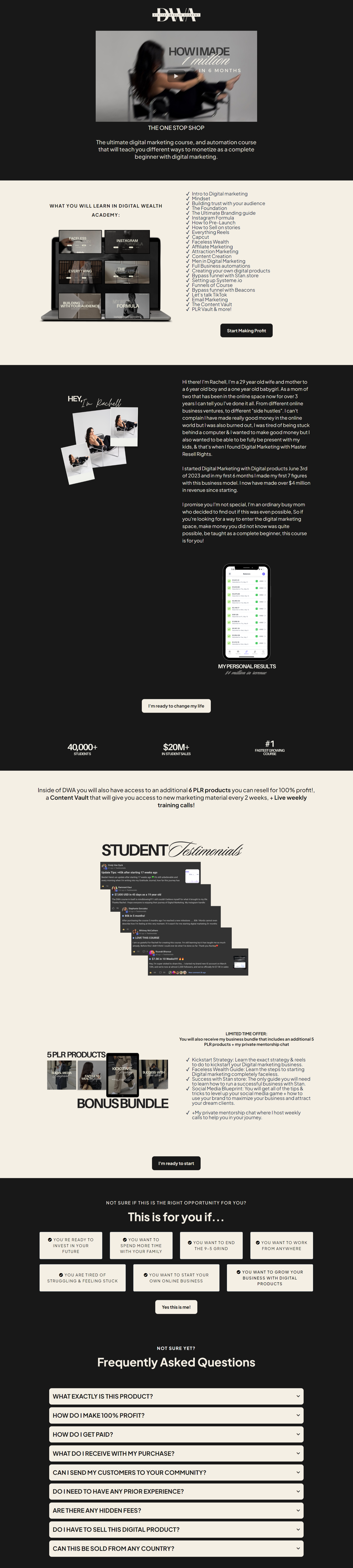 Rachel Jova – The Digital Wealth Academy