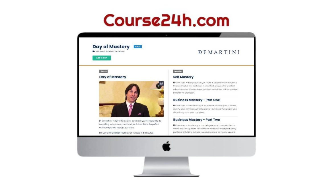 Dr John Demartini - Day of Mastery