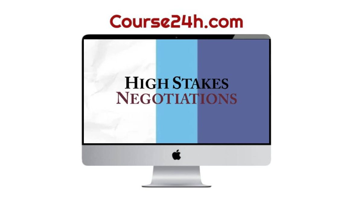 Dr. Victoria Medvec - High Stakes Negotiations Master Business Course (Self-Paced)