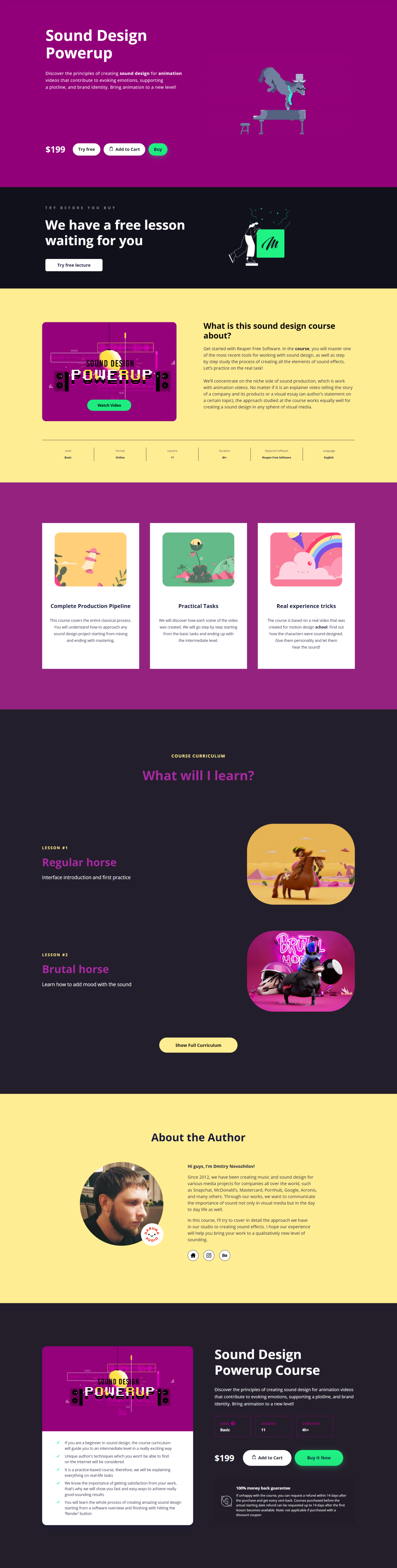 Motion Design School - Sound Design Powerup