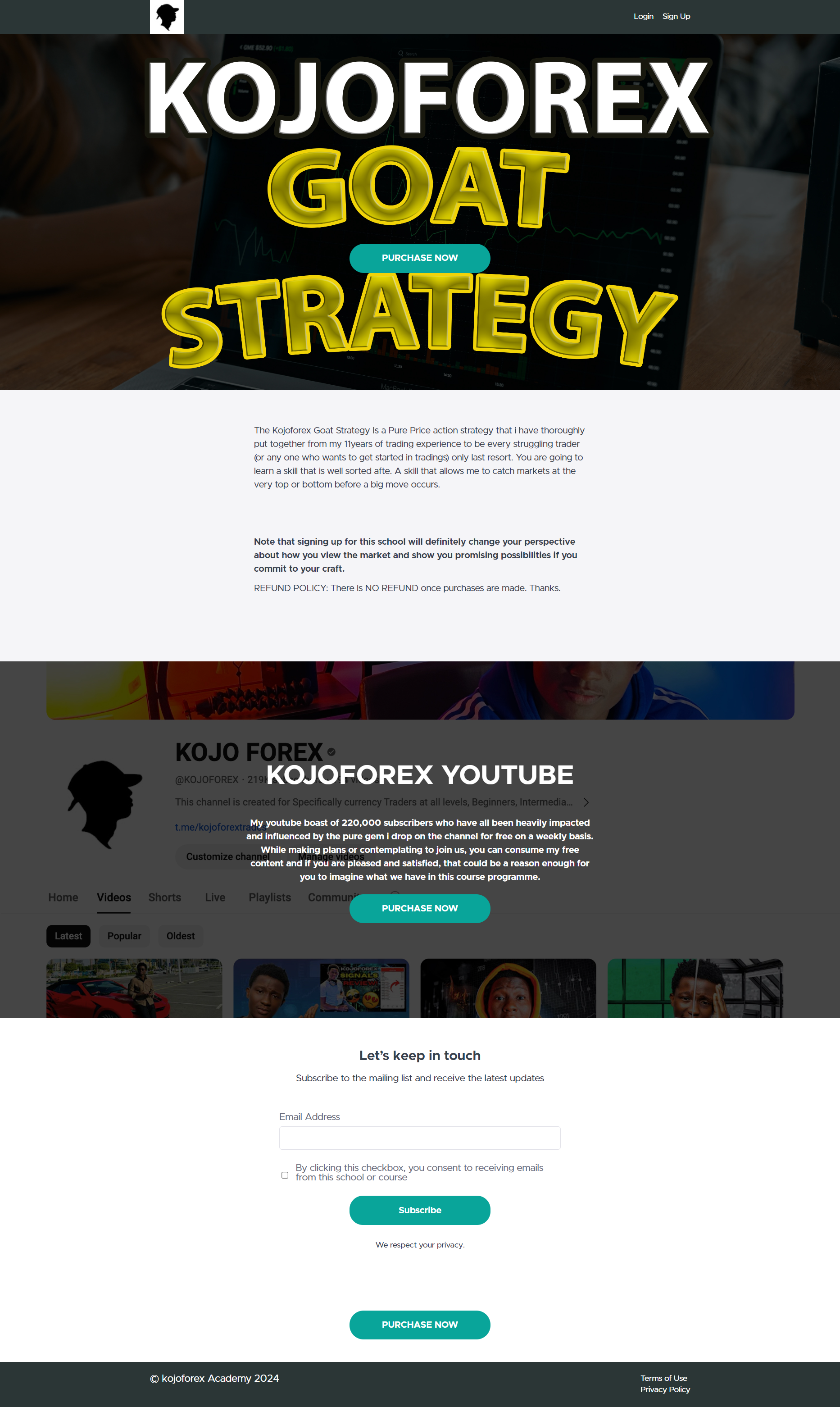 KojoForex Goat Strategy
