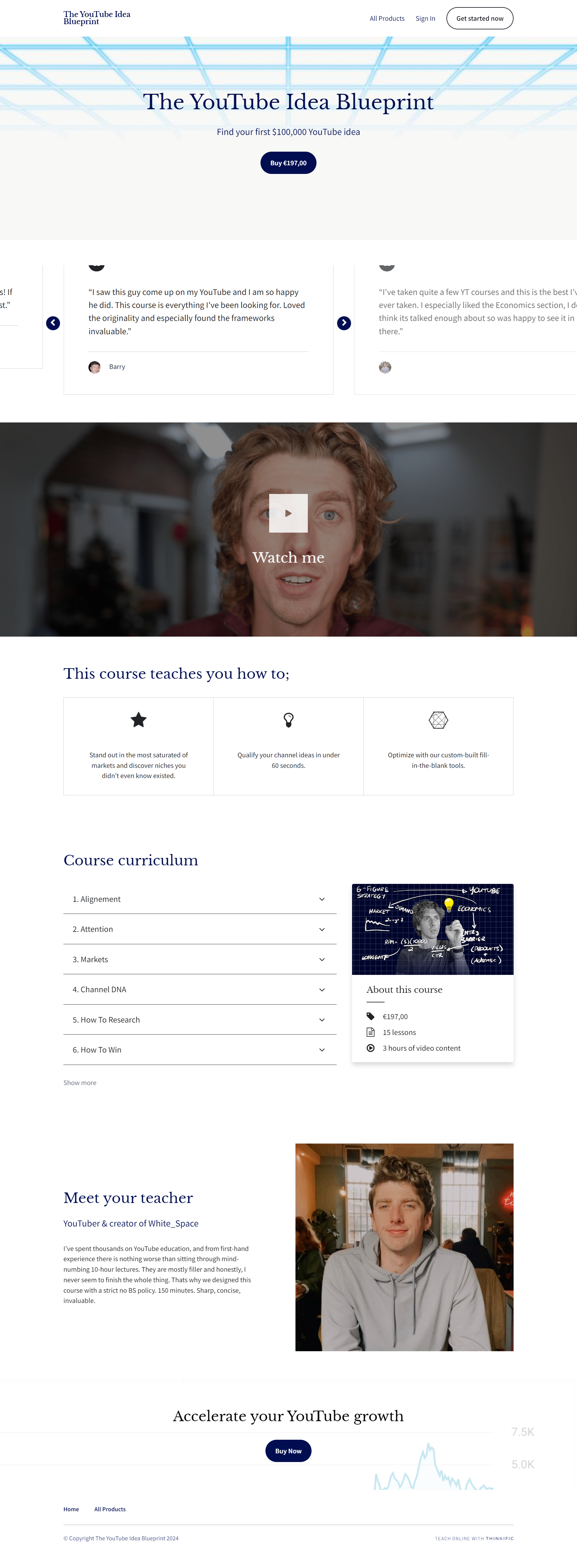 Dar Lucey – The YouTube Idea Blueprint
