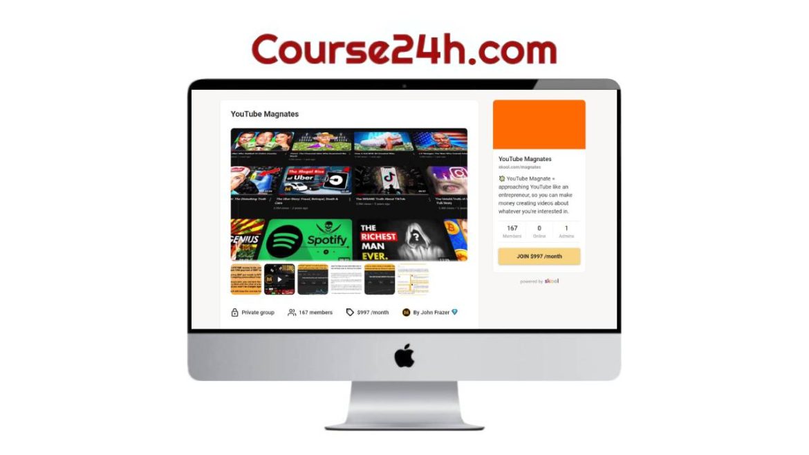 John Frazer - YouTube MagnatesMedia - The Double YouTube Millionaire System