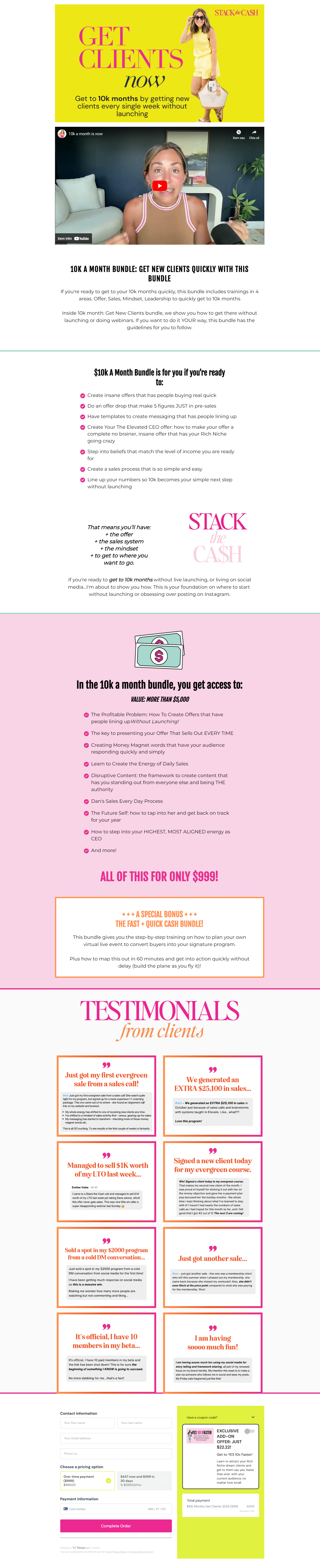 Nicole Culver - Get Clients Now $10K a Month Bundle