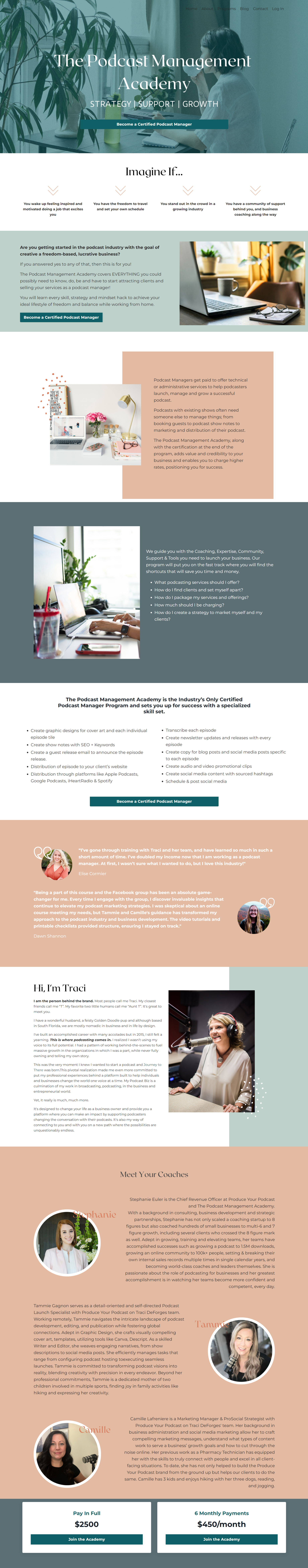 Traci DeForge – Podcast Management Academy