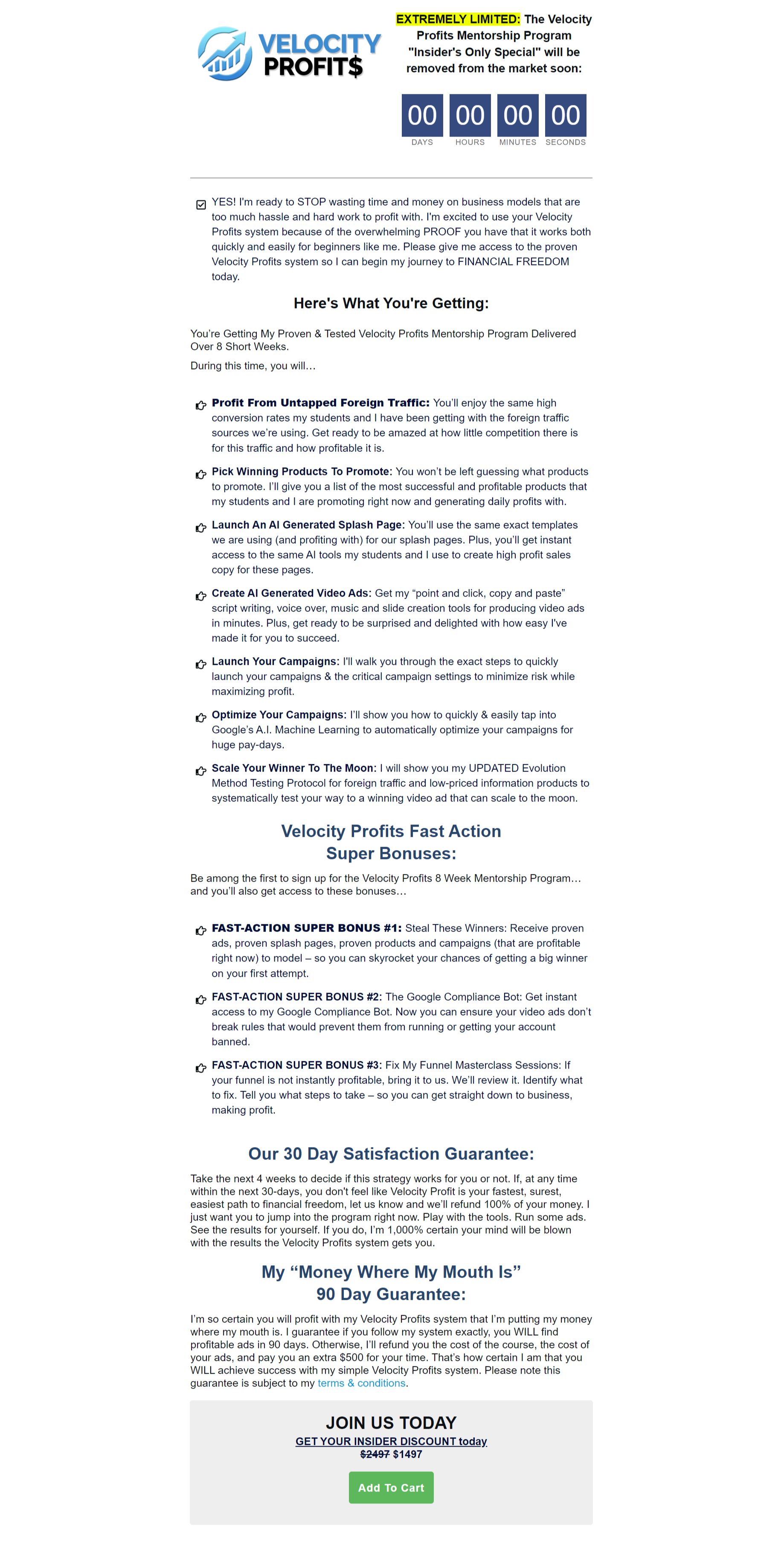 Chris Reader - Velocity Profits