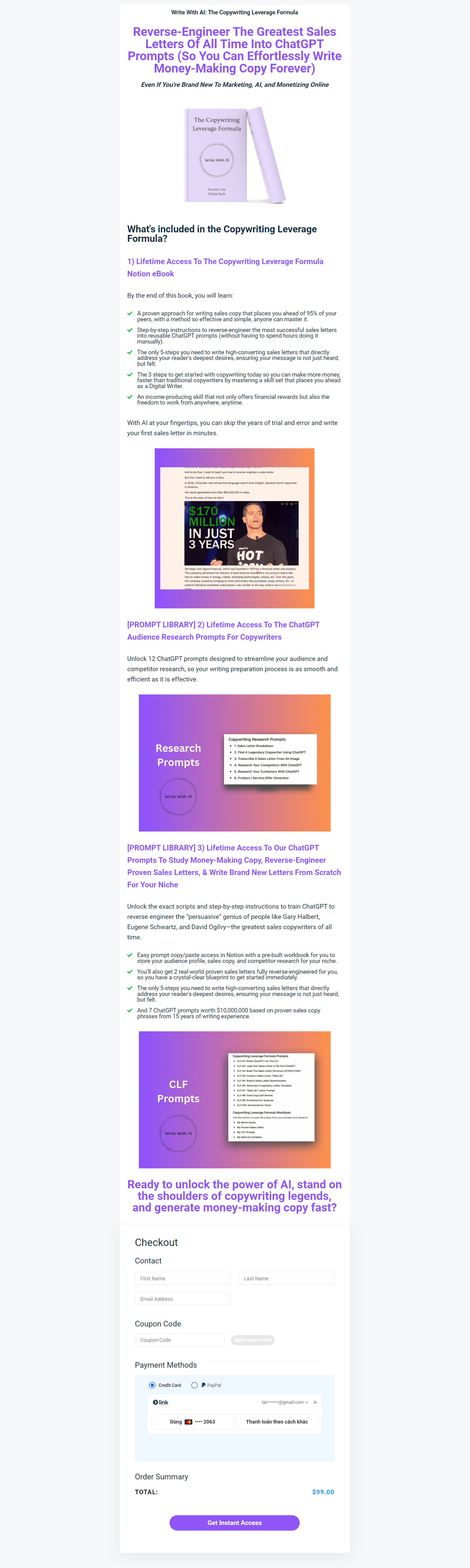 Dickie Bush & Nicolas Cole — The Copywriting Leverage Formula