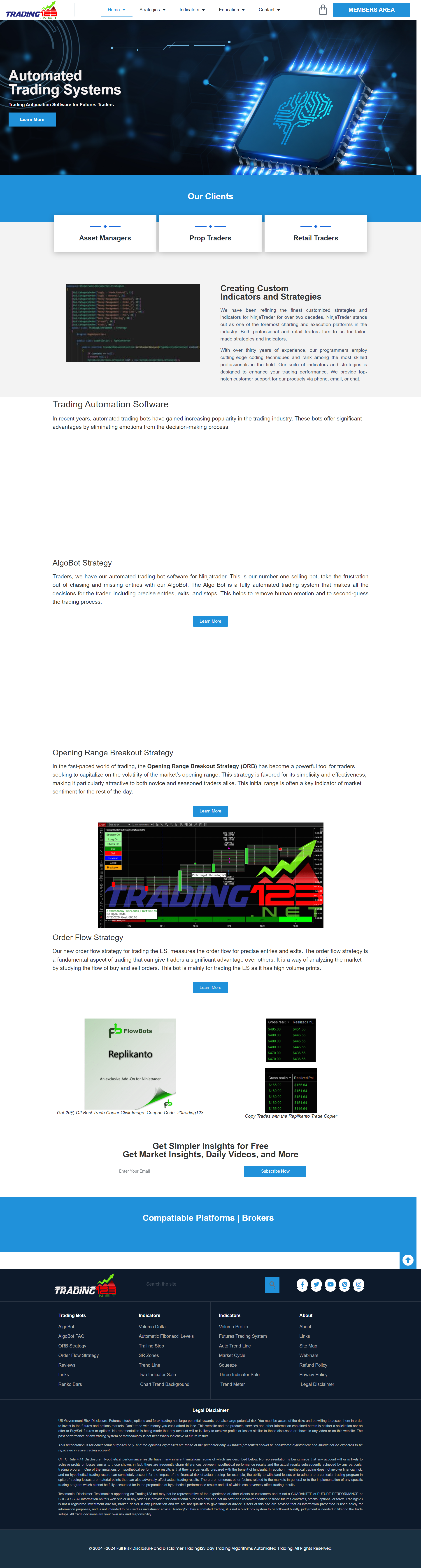 NinjaTrader 8 Algo Bot – Trading Automation Software