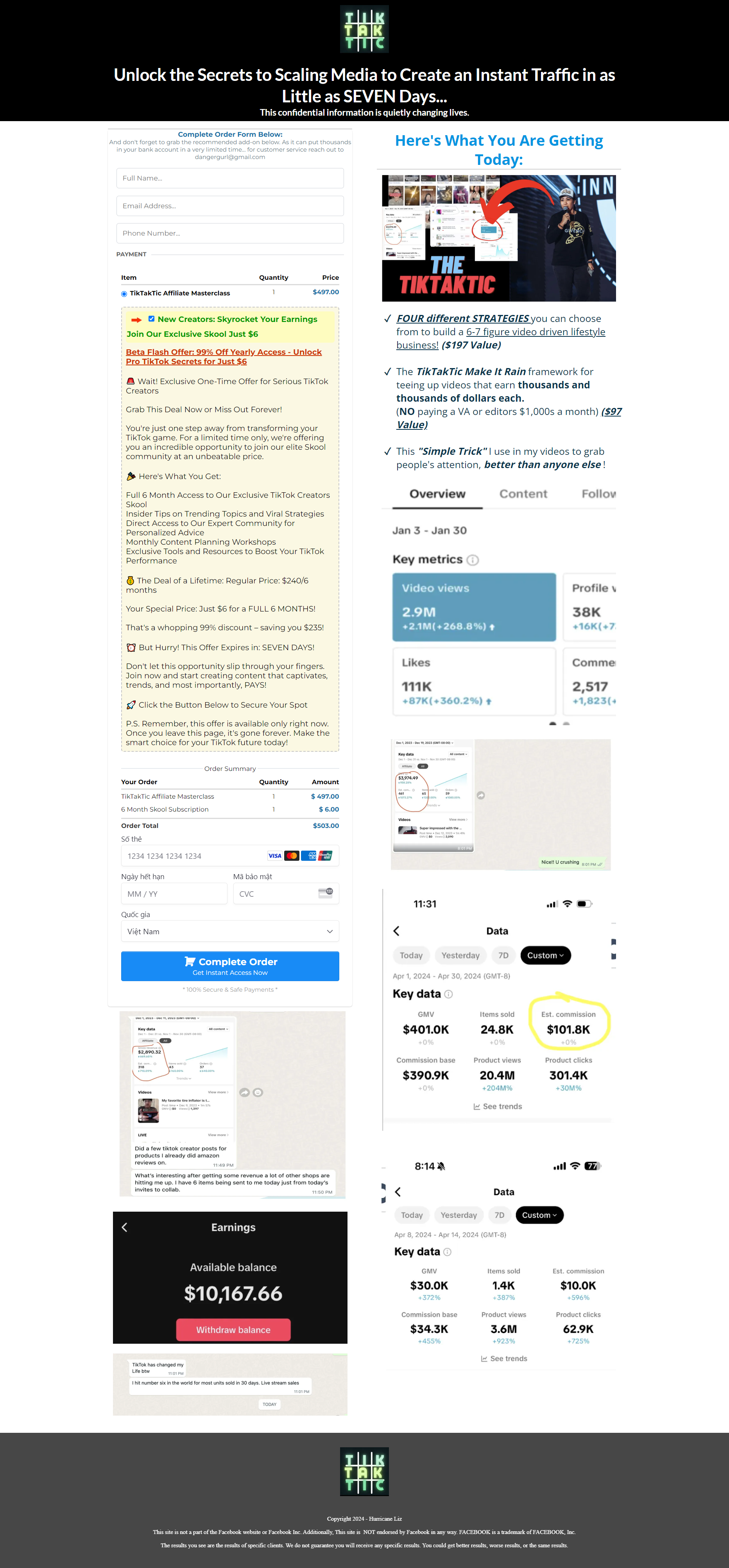 Liz Herrera – TikTacTik Affiliate Masterclass