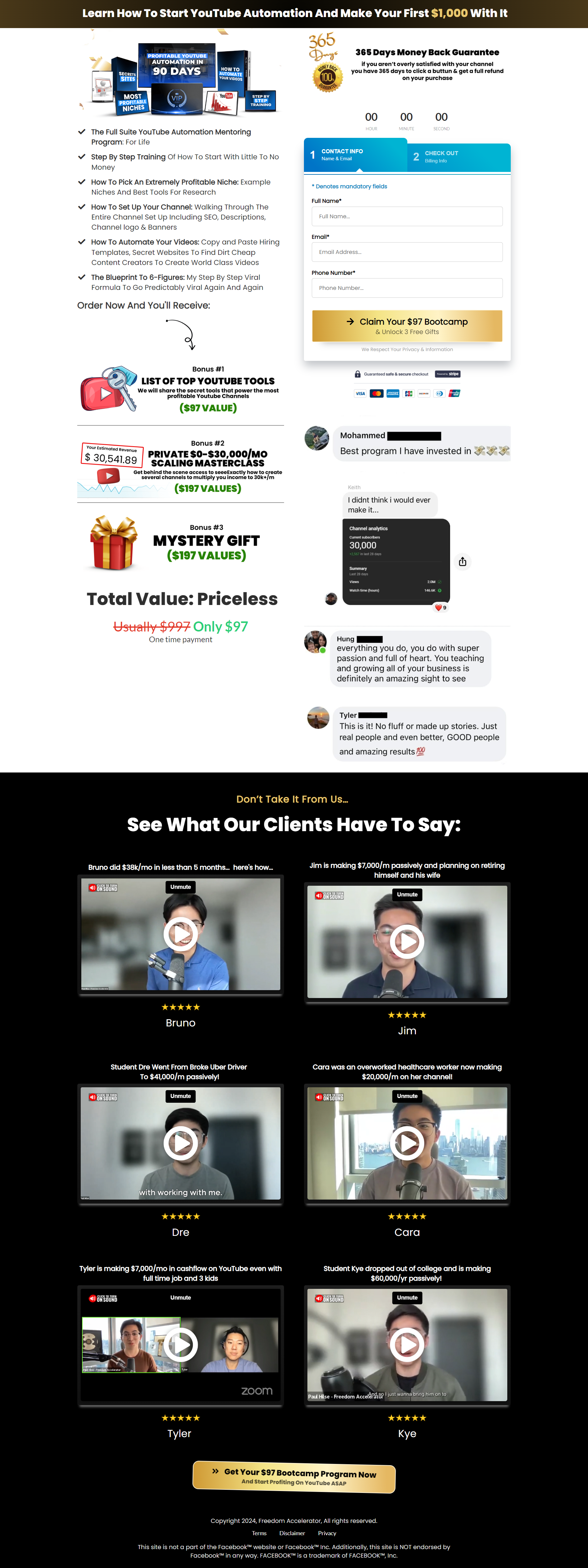 Paul Hilse – YouTube Profits Challenge Bootcamp