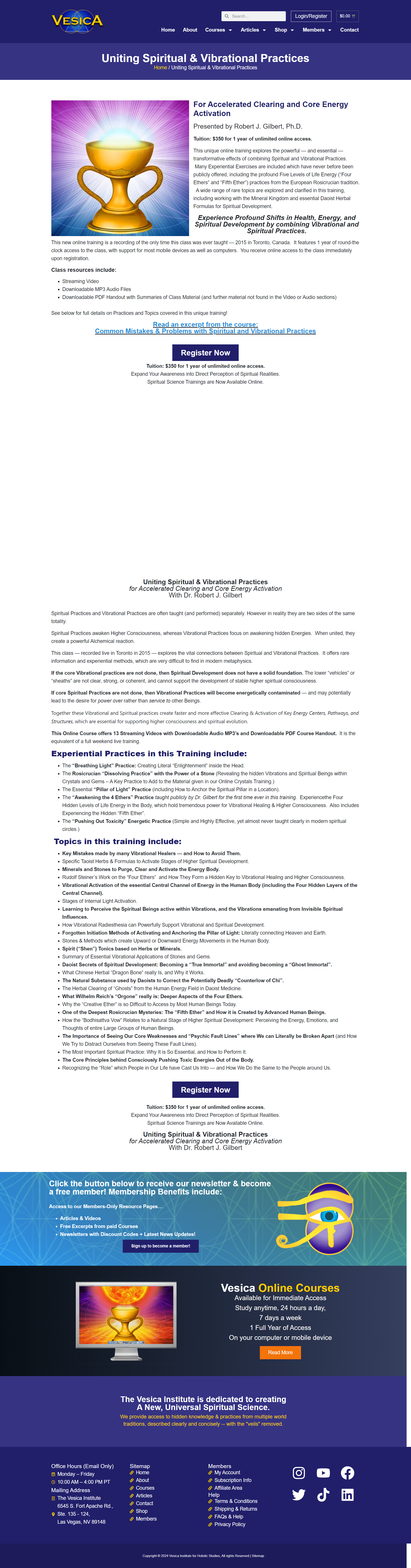 Robert Gilbert - Uniting Spiritual & Vibrational Practices