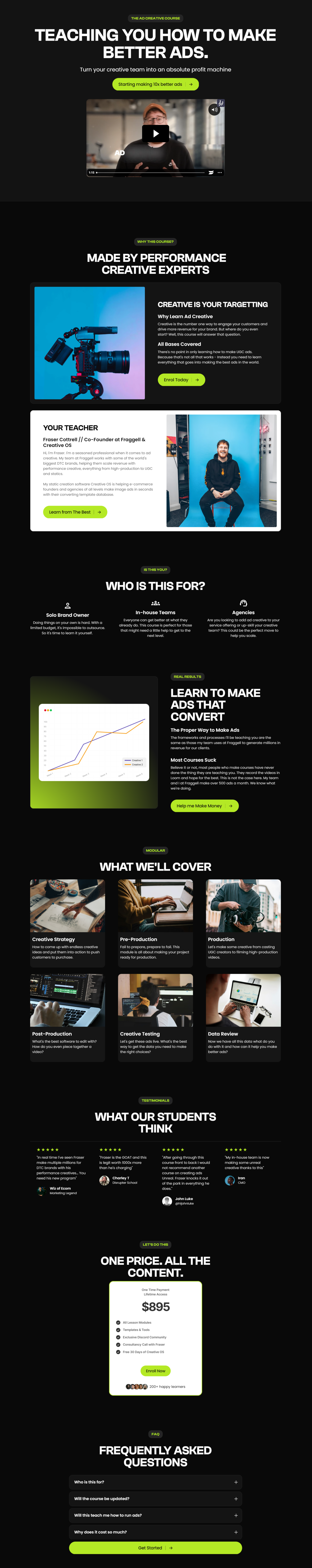 Fraser Cottrell - The Ad Creative Course